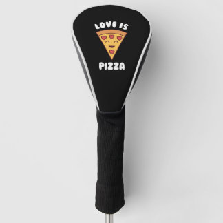 Couvre-club De Golf L'amour est Pizza Toddler Valentines Day Kawaii Pi
