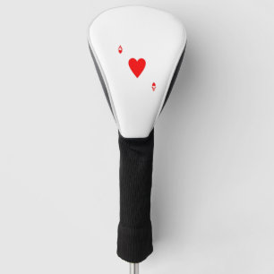 Couvre-club De Golf L'as des coeurs