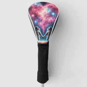 Couvre-club De Golf L'astronaute Galaxy Golf Club Head Cover