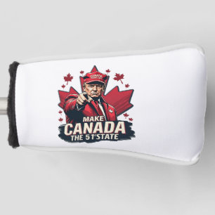 Couvre-club De Golf Le Canada le 51e État Trump Canadien