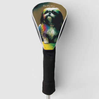 Couvre-club De Golf Le Chien Tzu Chiite - Composition 003