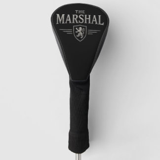 Couvre-club De Golf Le Maréchal | Knight Golf | Guerrier de golf tacti