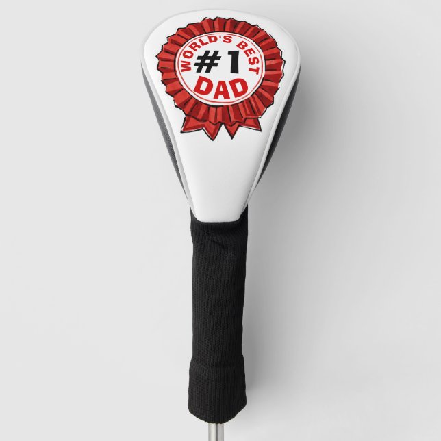 Couvre-club De Golf Le meilleur papa du monde (Devant)