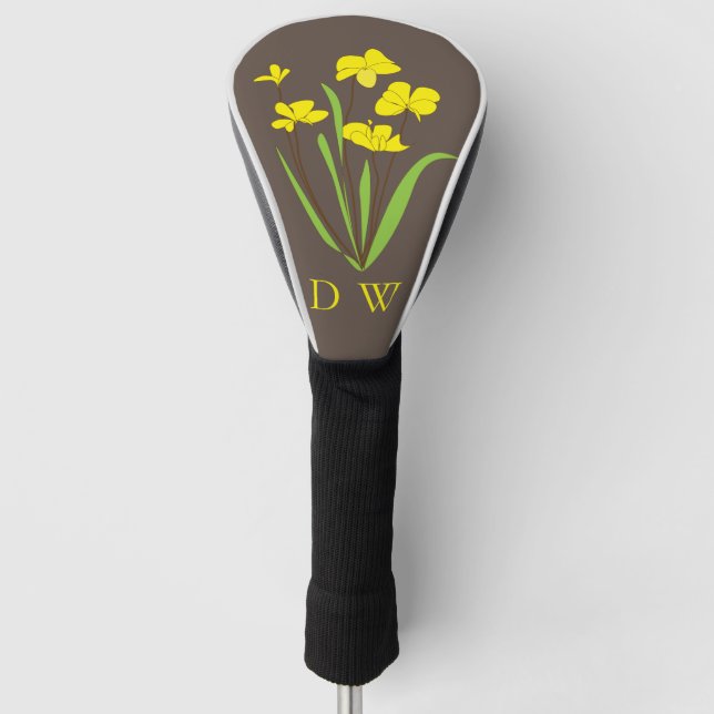 Couvre-club De Golf Le soleil Daffodil Golf Head Cover (Devant)