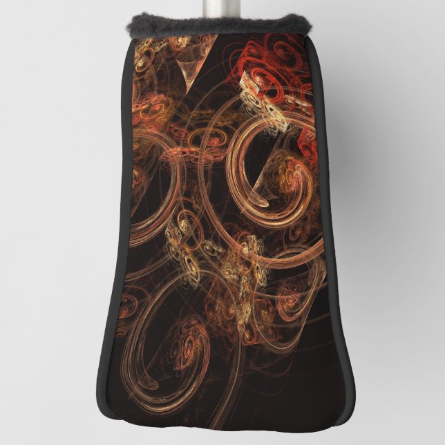 Couvre-club De Golf Le son de la musique Art Abstrait (Tourné à 90°)