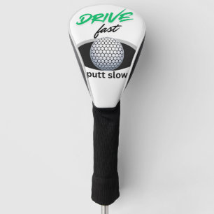Couvre-club De Golf Lecteur rapide, putt lent