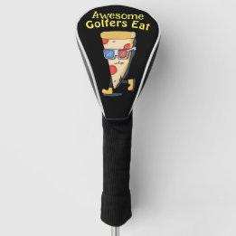 Couvre-club De Golf Les Awesome Golfers Mangent "Pizza"