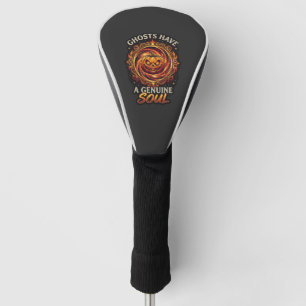 Couvre-club De Golf Les fantômes ont une véritable âme Haloween Citrou