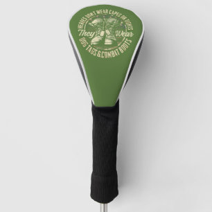 Couvre-club De Golf Les héros ne portent pas de caps et de collants