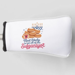 Couvre-club De Golf Les plus susceptibles de manger tous les Sufganiyo