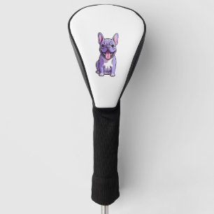 Couvre-club De Golf Lilac French Bulldog 2