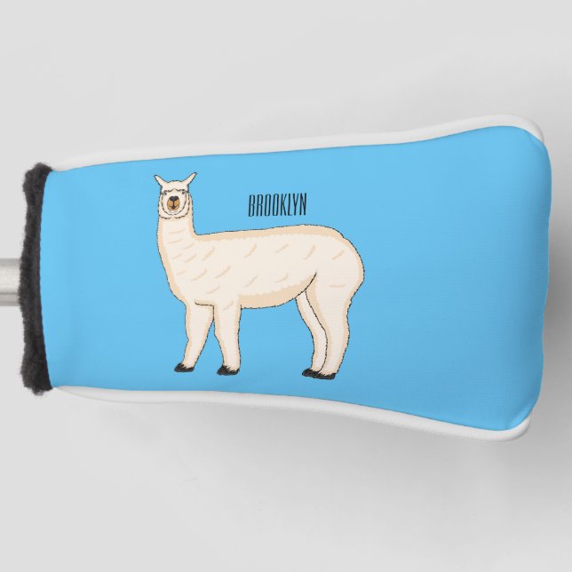 Couvre-club De Golf Llama (Devant)
