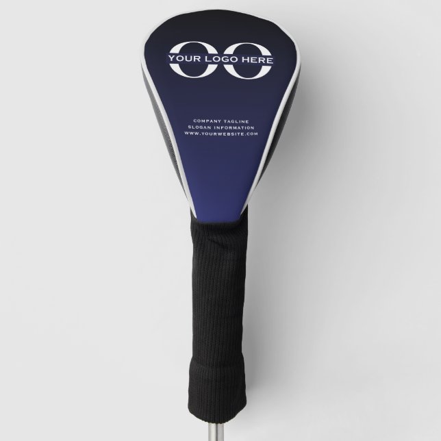Couvre-club De Golf Logo d'entreprise personnalisé (Devant)