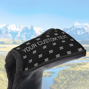 Couvre-club De Golf Logo moderne ou Motif design avec n'importe quelle