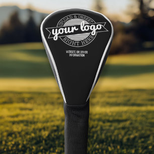 Couvre-club De Golf Logo Office Business de base avec informations de 