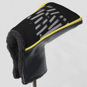 Couvre-club De Golf Logo personnalisé simple et élégant ici société g