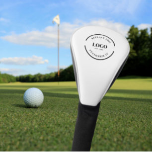 Couvre-club De Golf Logo promotionnel personnalisé simple