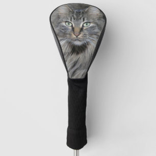 Couvre-club De Golf Main Coon Cats Eyes