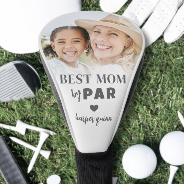 Couvre-club De Golf Maman personnalisée Photo mère (Personalized Mom Photo Mother Golf Head Cover)