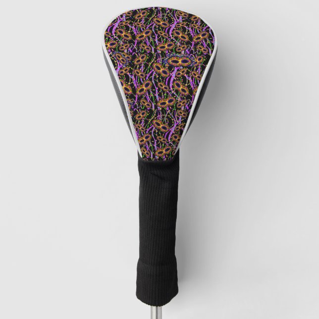 Couvre-club De Golf Mardi Gras (Devant)