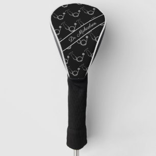 Couvre-club De Golf Médecin Médicale Stethoscope Nom du Motif