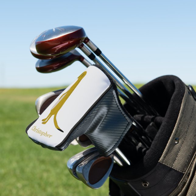 Couvre-club De Golf Meerkat Design Golf Head Cover (In Situ)
