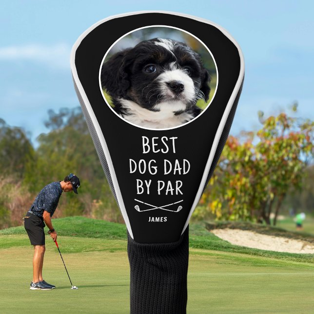 Couvre-club De Golf Meilleur Chien Papa Par Fête des pères Photo perso (Créateur téléchargé)
