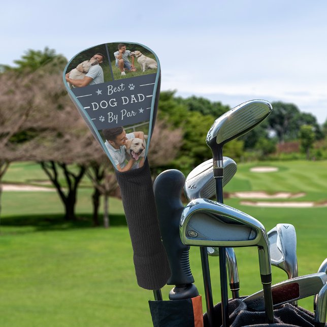 Couvre-club De Golf Meilleur Chien Papa Par Par | 3 Photo (Créateur téléchargé)