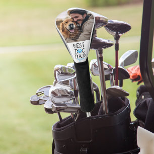 Couvre-club De Golf Meilleur Chien Papa Par Par   Fête des pères photo