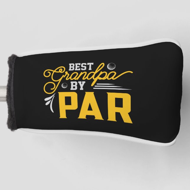 Couvre-club De Golf Meilleur Grand-Père Par Par  (Devant)