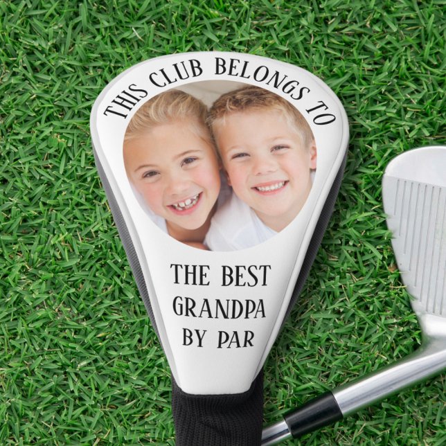 Couvre-club De Golf Meilleur Grand-Père Par Photo (Créateur téléchargé)
