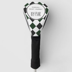 Couvre-club De Golf Meilleur Hubby par Par Green Plaid