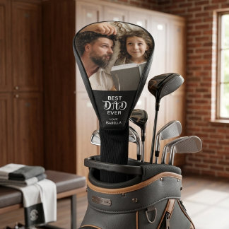 Couvre-club De Golf Meilleur papa de tous les temps Cadeau de fête des