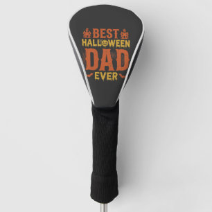 Couvre-club De Golf Meilleur papa Halloween de tous les temps Design v