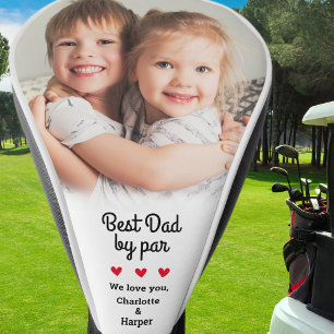 Couvre-club De Golf Meilleur Papa Par Cadeau Photo Personnalisé Modern