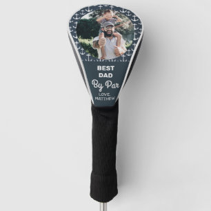 Couvre-club De Golf Meilleur Papa Par Nautical Blue Ancre Bateau Funny