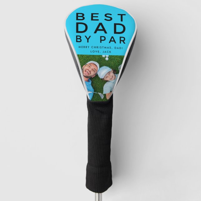 Couvre-club De Golf Meilleur papa par Par Photo Golf (Devant)