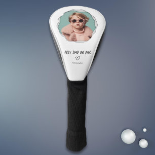 Couvre-club De Golf Meilleur papa par Par Photo personnalisée Père