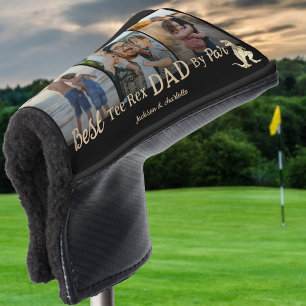 Couvre-club De Golf Meilleur Papa Tee Rex par les Enfants Photo Nom