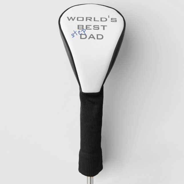 Couvre-club De Golf Meilleur Stepdad du monde (Devant)
