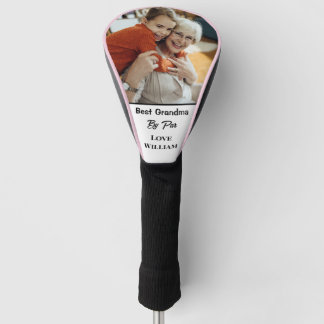 Couvre-club De Golf Meilleure Grand-Mère Personnalisée Par Couverture 
