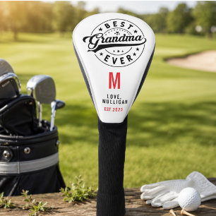Couvre-club De Golf Meilleure MAMIE du monde   Bonne fête des grands-p
