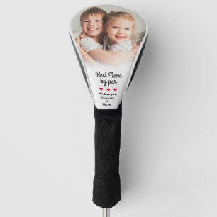 Couvre-club De Golf Meilleure Nana Par Cadeau Photo Personnalisé Moder