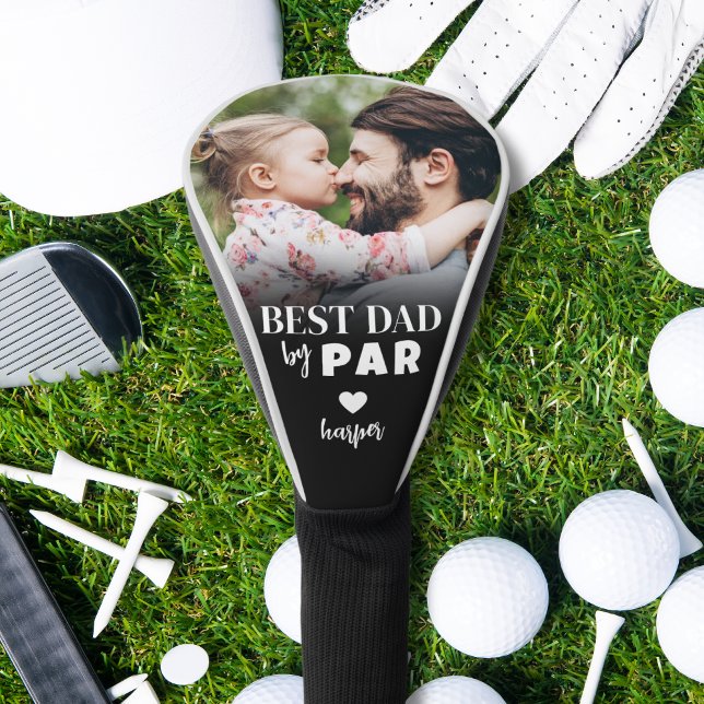Couvre-club De Golf Meilleure photo de papa (Photo Golf Head Cover)