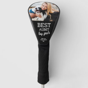 Couvre-club De Golf Meilleure tante par Par Photo personnalisée Modern