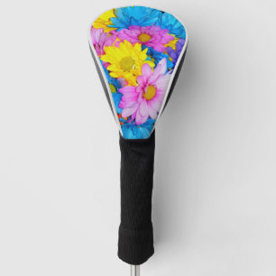 Couvre-club De Golf Mélange Fleur Bright Daisy