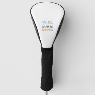 Couvre-club De Golf Mens MooDeng Juste une fille qui aime Moo Deng Fun