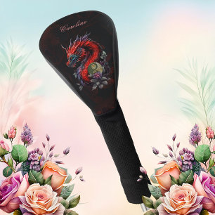 Couvre-club De Golf Merveilleux dragon chinois