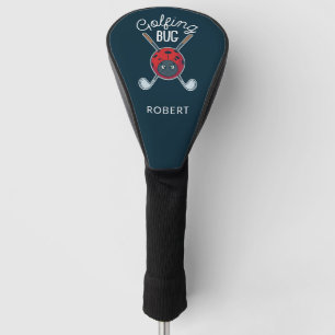 Couvre-club De Golf Mignonne et drôle Bug Golfing Moderne Personnalisé
