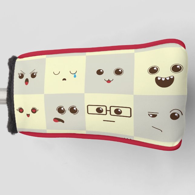 Couvre-club De Golf Mignonne face (Devant)